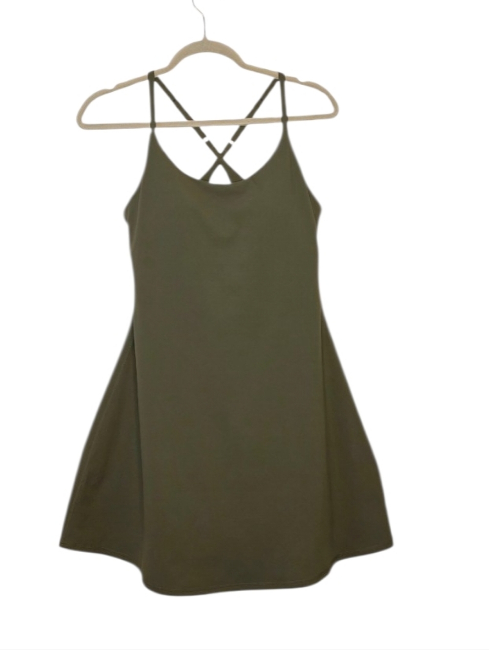 Halara SoftlyZero Green Plush Backless ActiveEasy… - image 2